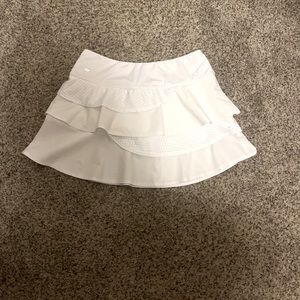 Bolle women’s white tennis skirt